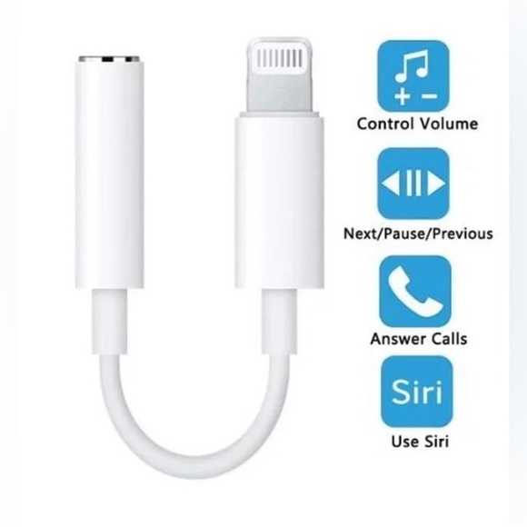 Apple~White Lightning to 3.5mm AUX Adapter
New - Picture 3 of 10